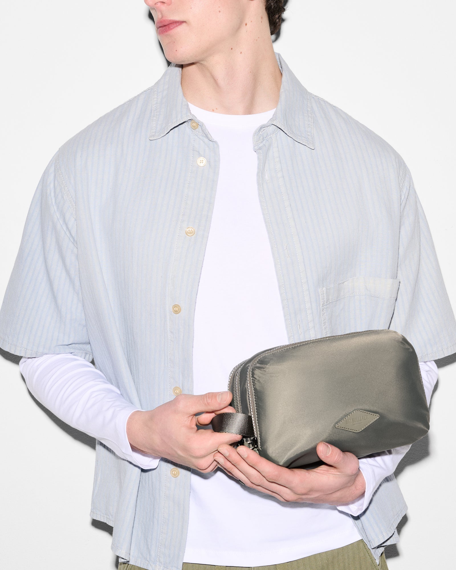 MZ Wallace Black Bleecker Dopp Kit