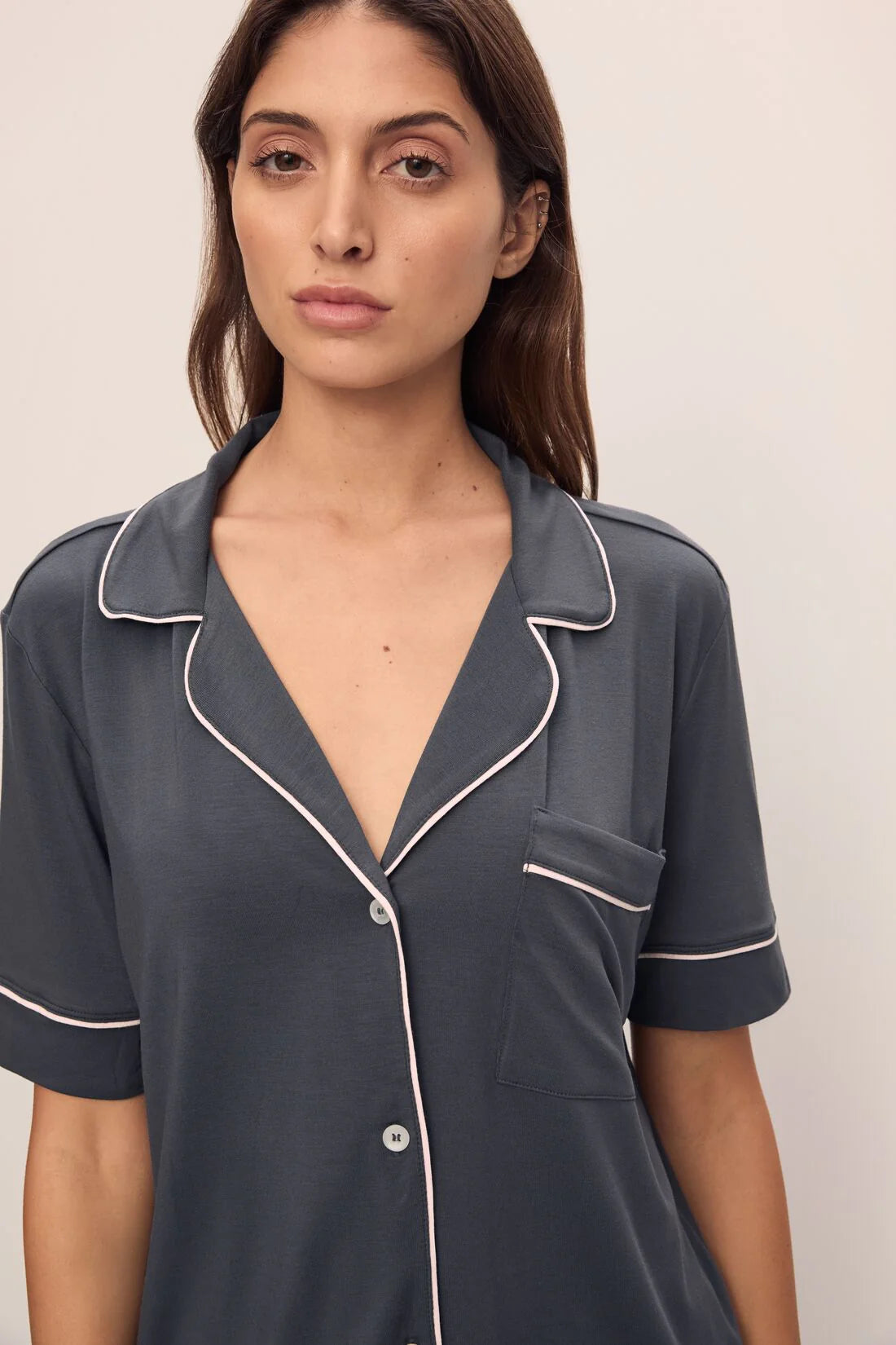 Eberjey Gisele Short Sleeve Pant Set