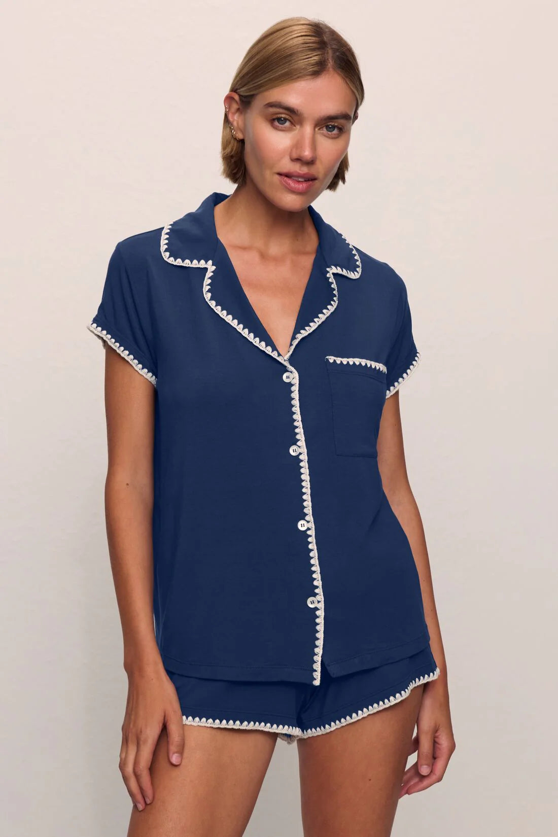 Eberjey Frida Shortie PJ Set