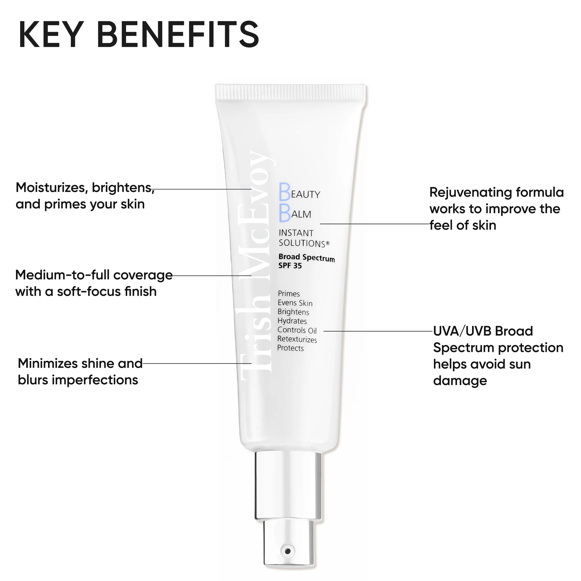 Trish McEvoy Instant Solutions Beauty Balm SPF 35